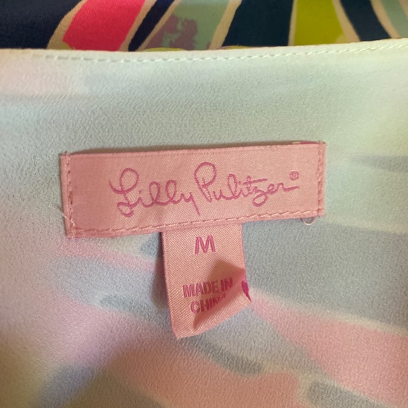 Lilly Pulitzer Dress Ruffle Bottom - Picture 2 of 3
